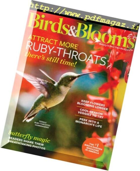 Birds & Blooms – August-September 2017