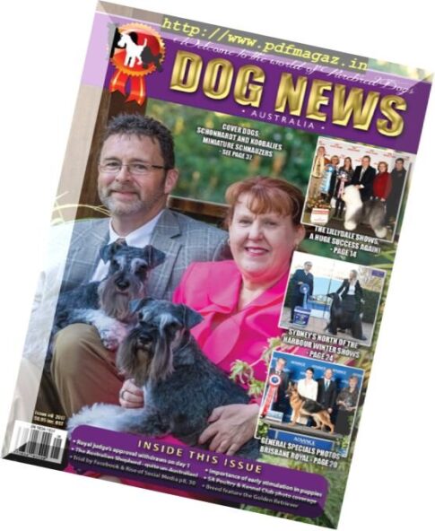 Dog News Australia – August 2017