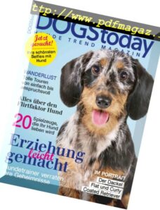 Dogs Today Germany – August-September 2017