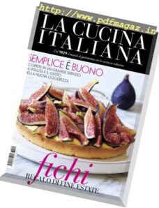 La Cucina Italiana – Settembre 2017