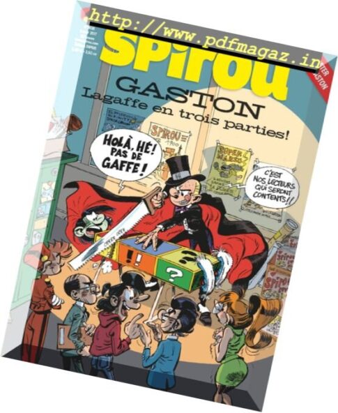 Le Journal de Spirou — 2 Aout 2017