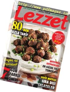 Lezzet – Agustos 2017