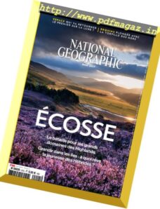 National Geographic France – Aout 2017