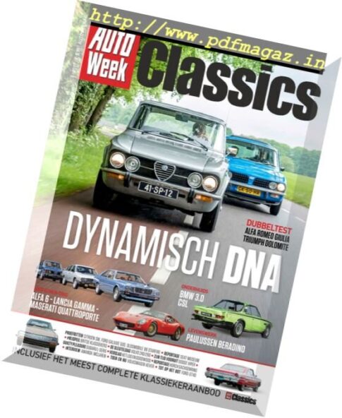 AutoWeek Classics Netherlands – Augustus 2017