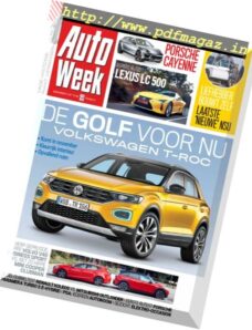 AutoWeek Netherlands – 30 Augustus – 6 September 2017