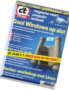 c’t Magazine – Netherlands Nr.10 – Oktober 2017