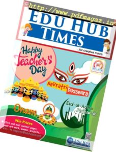 Edu Hub Times — September 2017