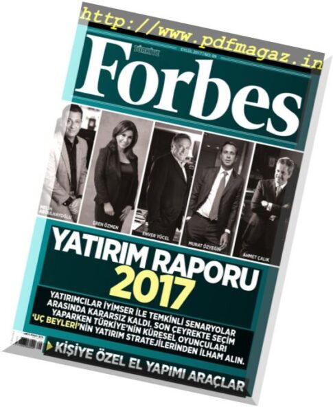 Forbes Turkey – Eylul 2017