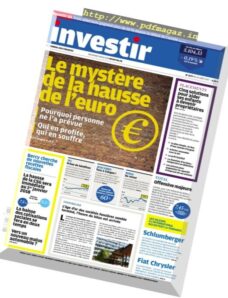 Investir – 25 Aout 2017