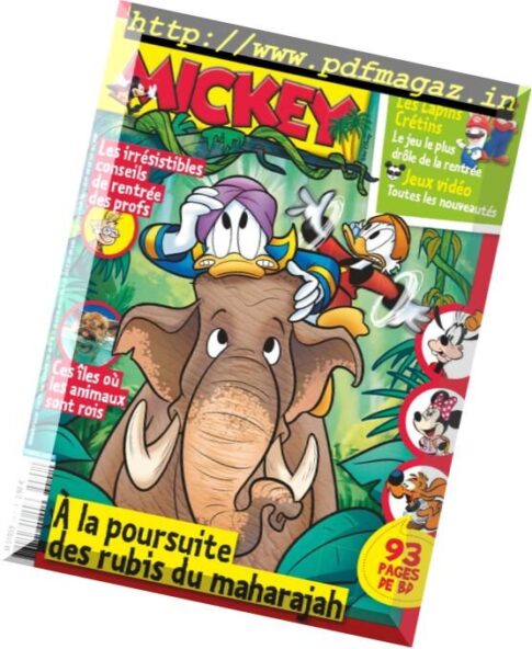 Le Journal de Mickey — 23 Aout 2017