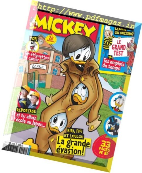 Le Journal de Mickey — 6 Septembre 2017