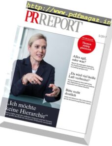 PR Report — November 2017