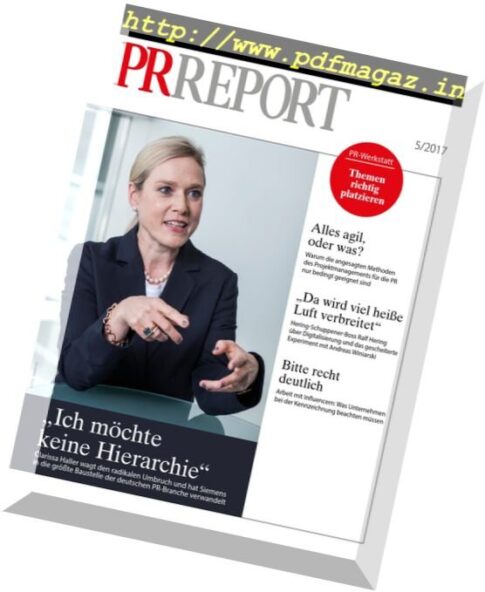 PR Report – November 2017
