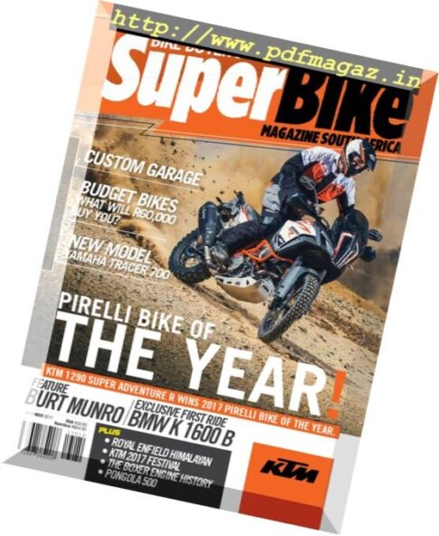 Superbike South Africa — October 2017