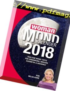 Woman Germany – Mond Kalender 2018