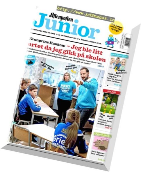 Aftenposten Junior — 17. oktober 2017