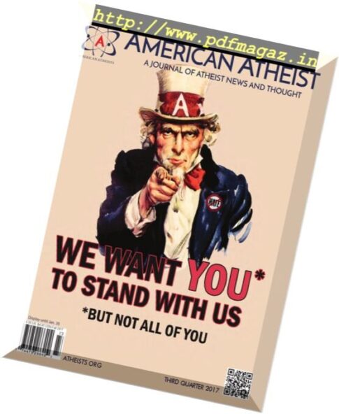 American Atheist – Third Quarter 2017