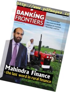 Banking Frontiers – October 2017