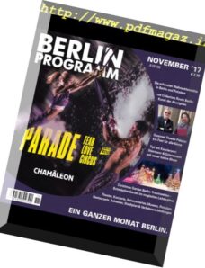Berlin Programm – November 2017