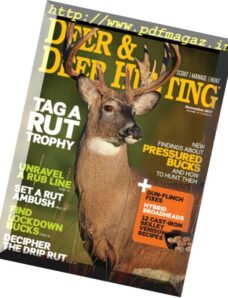 Deer & Deer Hunting – November 2017