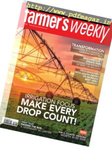 Farmer’s Weekly – 20 October 2017