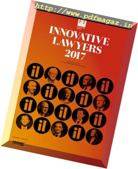 Financial Times — Innovative Law Year 2017 — 5 October 2017