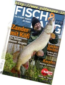 Fisch & Fang – Oktober 2017