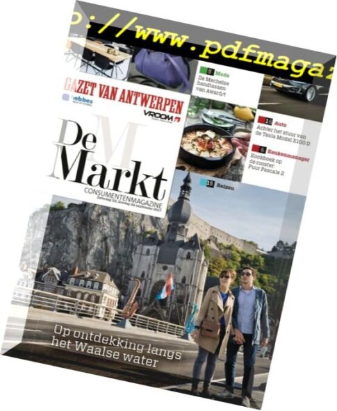 Gazet van Antwerpen De Markt – 23 september 2017