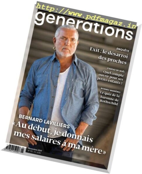 Generations Plus – novembre 2017