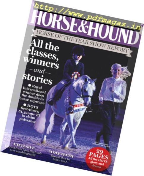 Horse & Hound – 12 October 2017