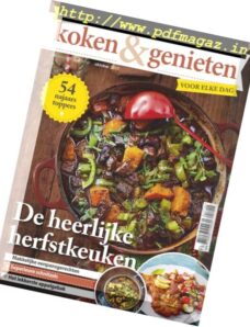 Koken & Genieten – Oktober 2017