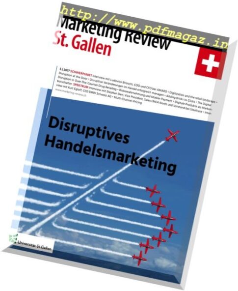 Marketing Review St.Gallen – Nr.5, 2017