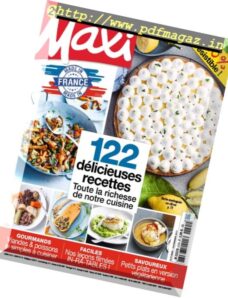 Maxi – Hors-Serie Cuisine – Octobre-Novembre 2017