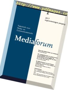 Media Forum – Nr.1 2017