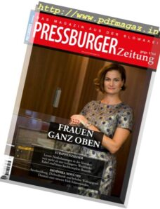 Pressburger Zeitung – September-Oktober 2017
