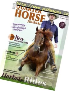 Quarter Horse Journal – Oktober 2017