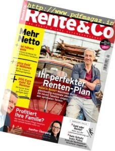 Rente & Co – Nr.1 2017