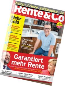 Rente & Co – Nr.2 2017