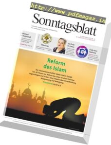 Sonntagsblatt – 15 Oktober 2017