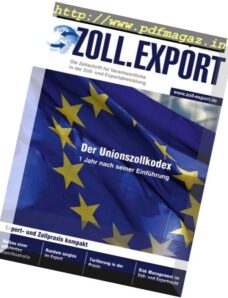Zoll.Export – Juni 2017