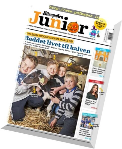 Aftenposten Junior – 31 oktober 2017