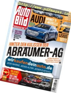 Auto Bild Schweiz — 10 November 2017