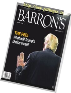 Barron’s Magazine – (10 – 30 – 2017)