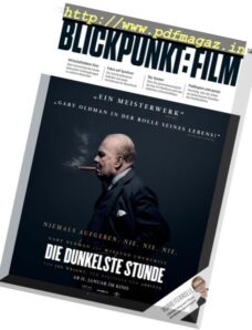 Blickpunkt Film – 20 November 2017