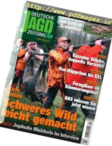 Deutsche Jagdzeitung – Dezember 2017