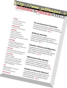Economic & Political Weekly – 27 November 2017