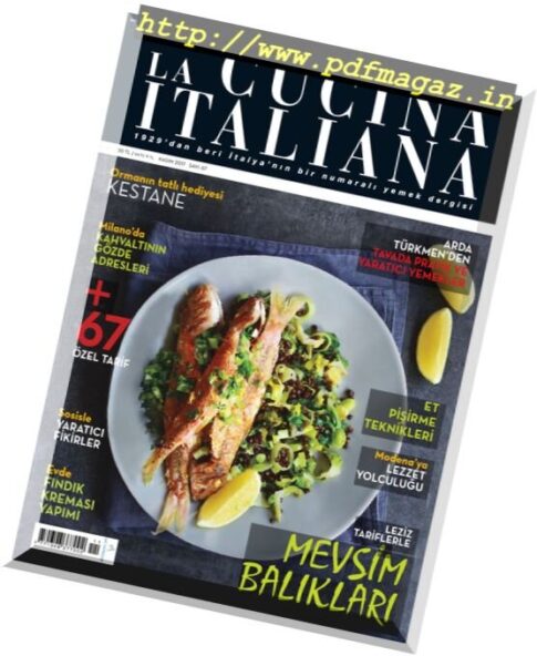 La Cucina Italiana Turkey – Kasim 2017