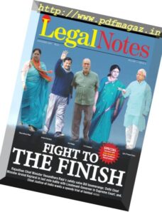 Legal Notes – November 2017