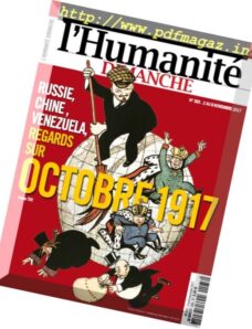 L’Humanite Dimanche – 2 Novembre 2017