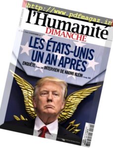 L’Humanite Dimanche – 9 Novembre 2017